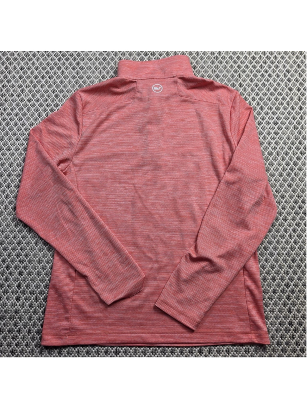 Vineyard Vines OTG Sankaty Quarter Zip Pullover Women’s XS Heather Pink Golf - Picture 3 of 14